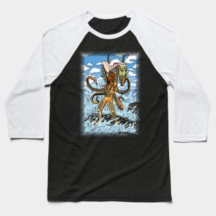 MAN OF OCTOPUS (No Text) Baseball T-Shirt